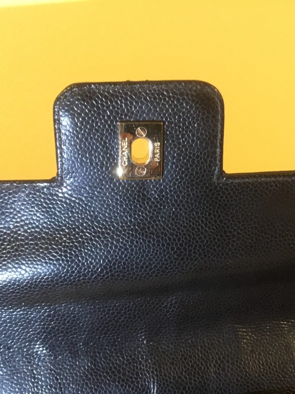 Chanel Black Bag with Gold Chain with Chanel Box - Picture 10 of 16